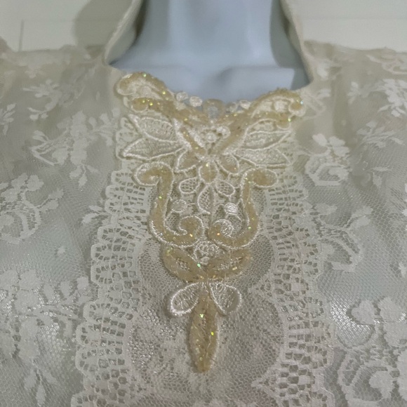 Vintage Jessica McClintock Gunn Sax Girls Dress Size 10 - Picture 2 of 8